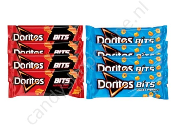 Doritos Bits Honey BBQ & Sweet Paprika 30gr. 8 pack