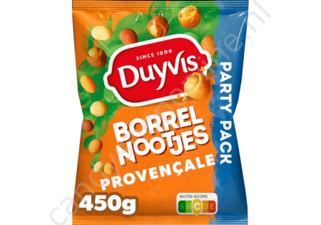 Duyvis Borrelnootjes Provençale 450gr.