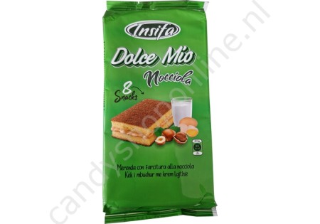 Dolce Mio Cake Bars with Hazelnut Filling 8pcs. 180gr.