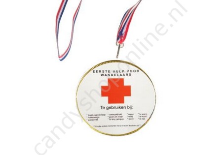 Chocolade Medaille Eerste Hulp!
