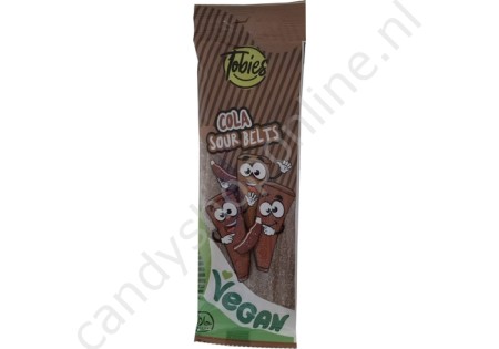 Tobies Sour Belts Cola 180 gram