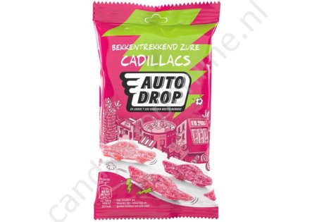 Autodrop Bekkentrekkend Zure Cadillacs 180 gram.