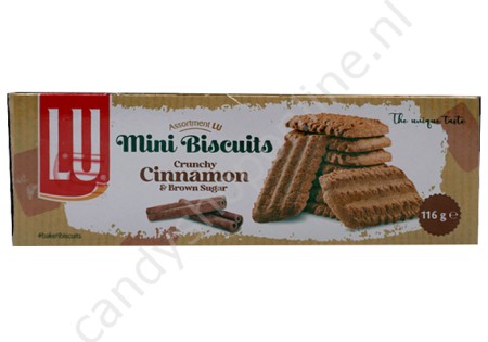 Lu Mini Bisquit Cinnamon 116gr.