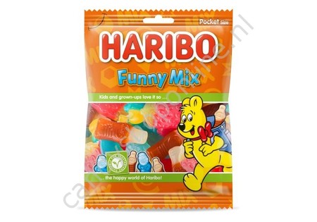 Haribo Funny Mix 75 gram