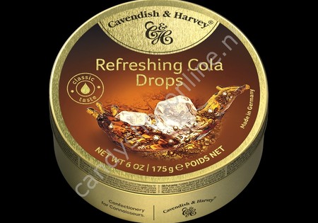 Cavendish & Harvey Refreshing Cola Drops Classic Taste 175gr.