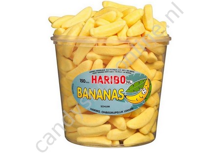 Haribo Silo Bananas Schuim 150st.