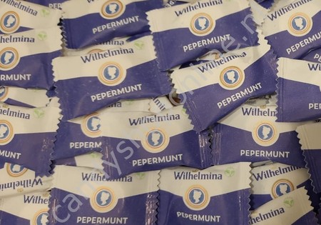 Fortuin Wilhelmina Pepermunt per stuk verpakt 175 gram