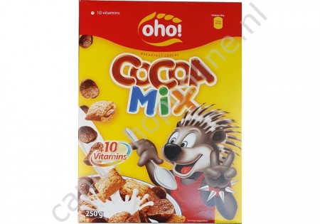 Oho Breakfast Cerial Cocoa Mix 250gr.