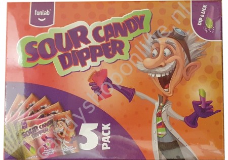 Funlab Sour Candy Dipper 5 pcs