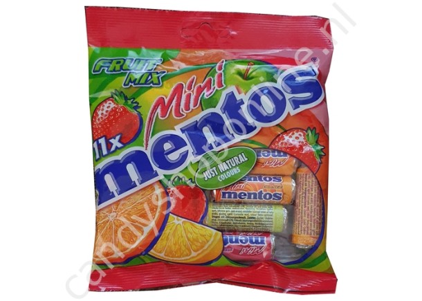 vMelle Mini Mentos Fruitmix 11pcs.