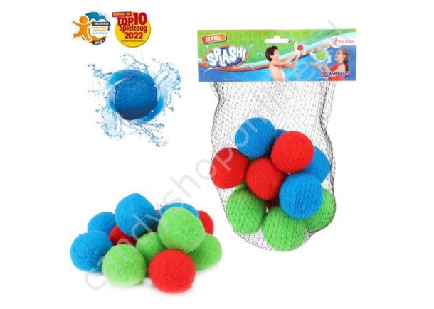 Splashballen 5cm met snoepzak