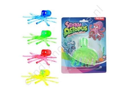 Sticky Octopus met snoepzak