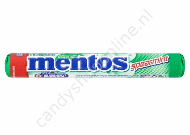 Mentos Spearmint Vegan 3pck