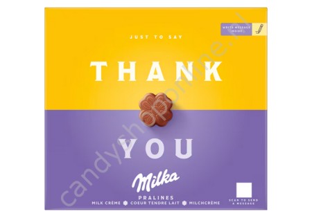 Milka Thank You Chocolade Pralines 110 gram