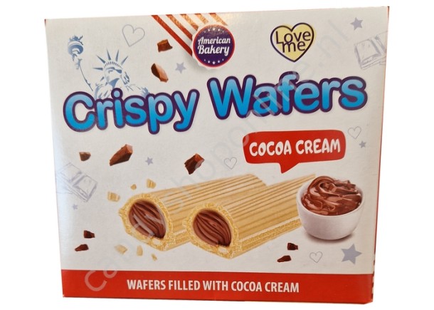 American Bakery Crispy Wafers Cocoa Cream 180gr.