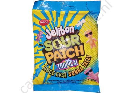 Kent Jelibon Sour Patch Tropical 160 gram